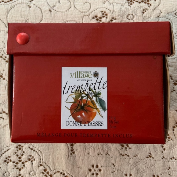 🦩NEW Gourmet Village Bistro Dip Chiller in brick red - Picture 6 of 7